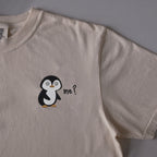 Me? embroidered t-shirt in Ivory