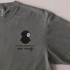Seen Enough embroidered t-shirt in Moss