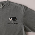 Tomorrow's Problem embroidered t-shirt in Moss