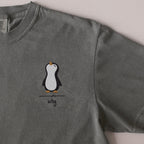 Why? embroidered t-shirt in Moss